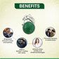Green Aventurine Crystal Round Pendant