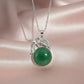 Green Aventurine Crystal Round Pendant
