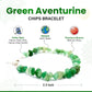 Green Aventurine Chips Bracelet