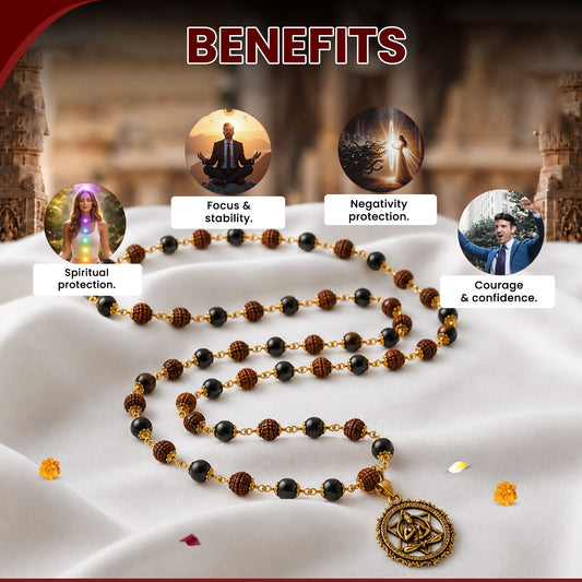 Hanuman Kavach Karungali Rudraksha Mala