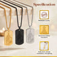 Hanuman Chalisa Pendant with Chain (Golden, Silver, Black)