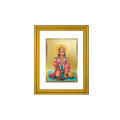 DIVINITI God Hanuman Gold Plated Wall Photo Frame, Table Decor| DG Frame 056 Size 3 and 24K Gold Plated Foil (32.5 CM X 25.5 CM)