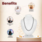 Karungali Silver Capping Mala