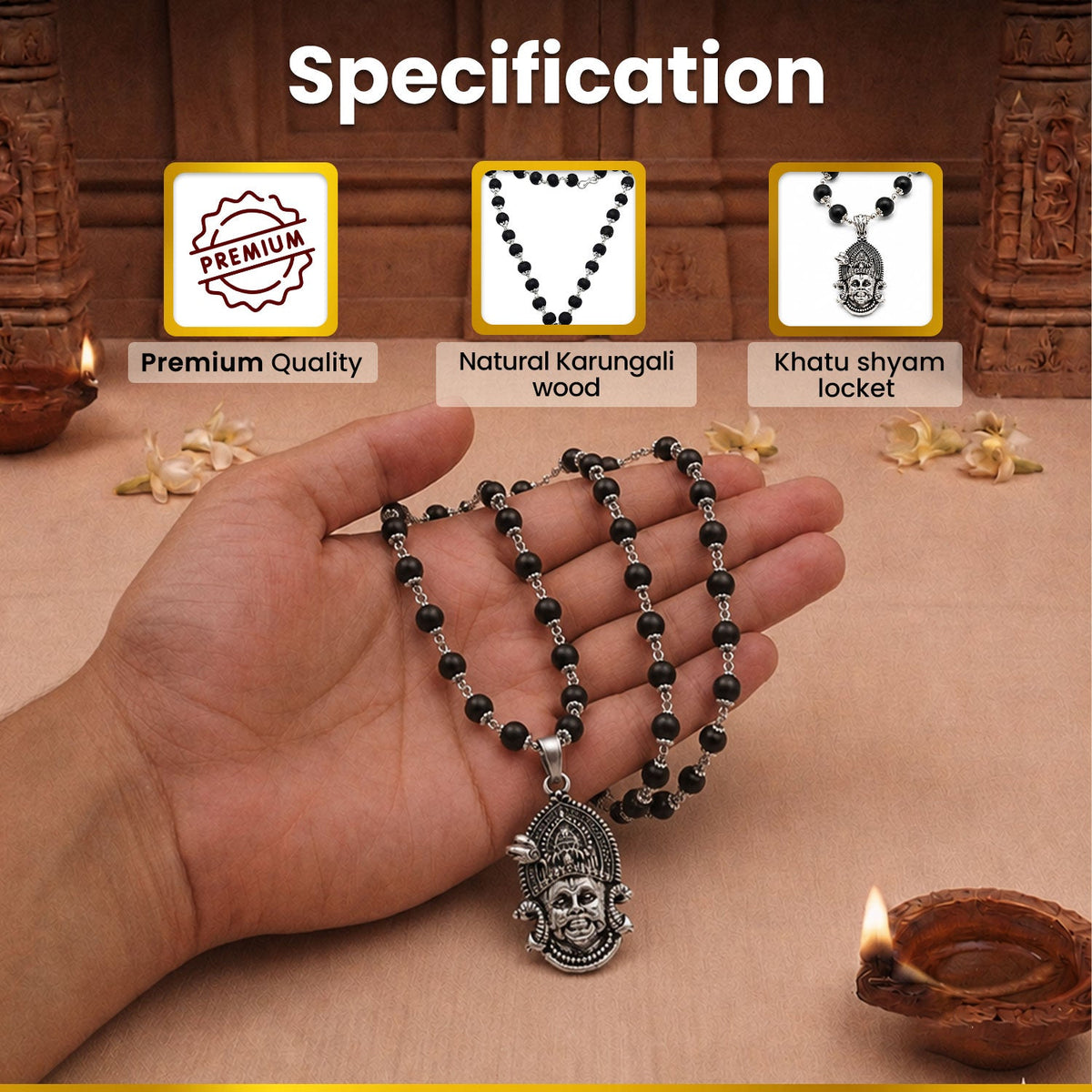 Khatu Shyam Karungali Mala
