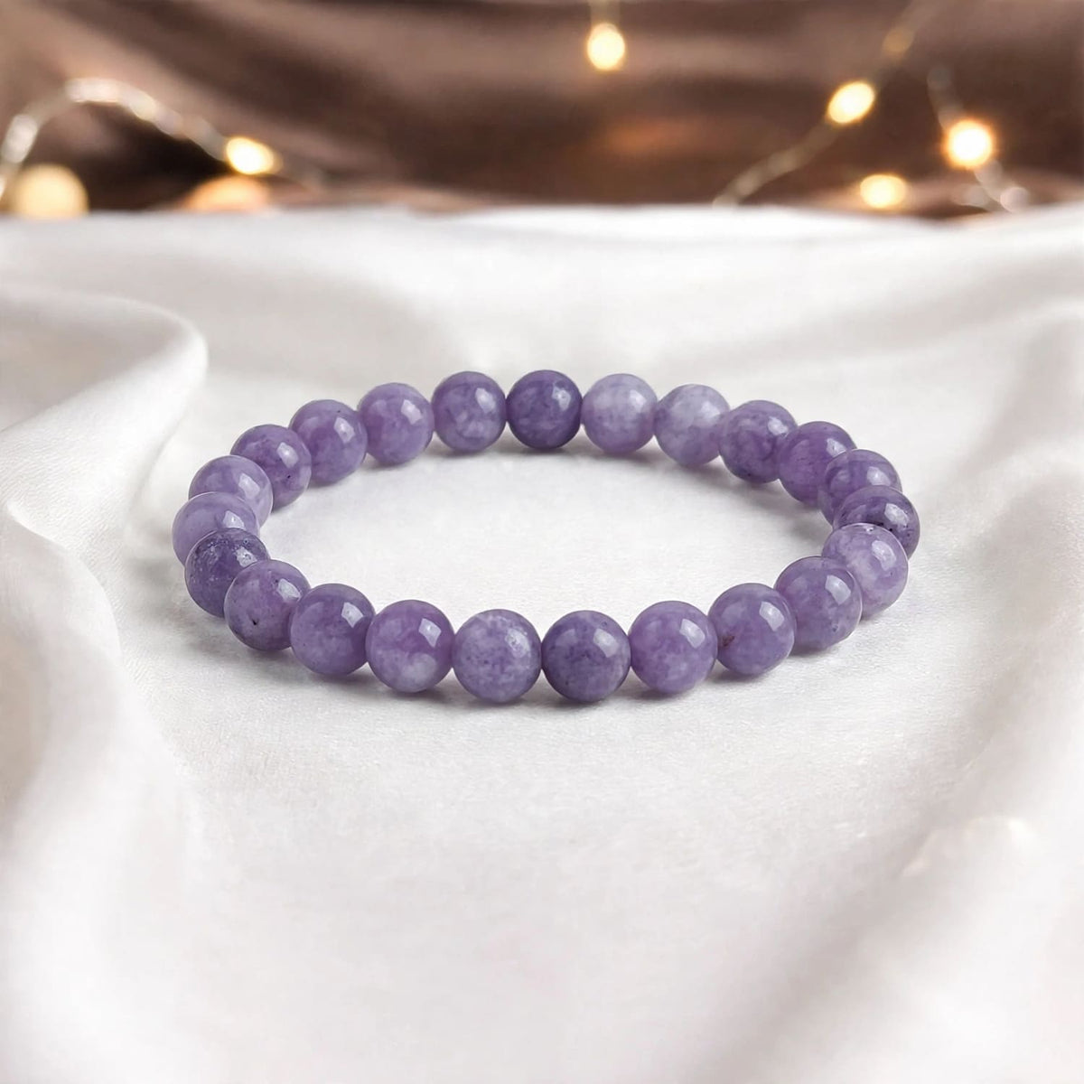 Lepidolite New Crystal Bracelet