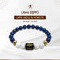 Libra (तुला राशि) Zodiac Lapis Lazuli & Howlite Crystal Bracelet