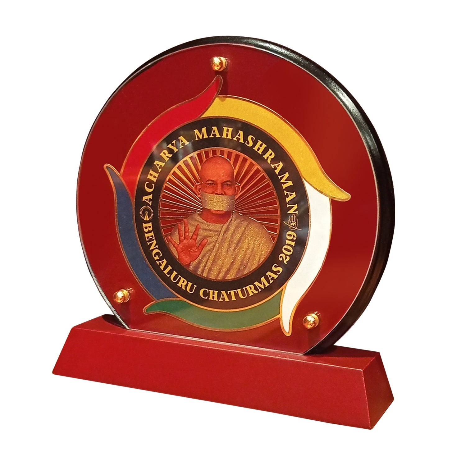 MDF Memento with 24K Gold Foil: Custom Corporate Gift
