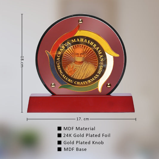 MDF Memento with 24K Gold Foil: Custom Corporate Gift