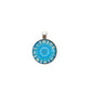 Mandala Art Crystal Pendant