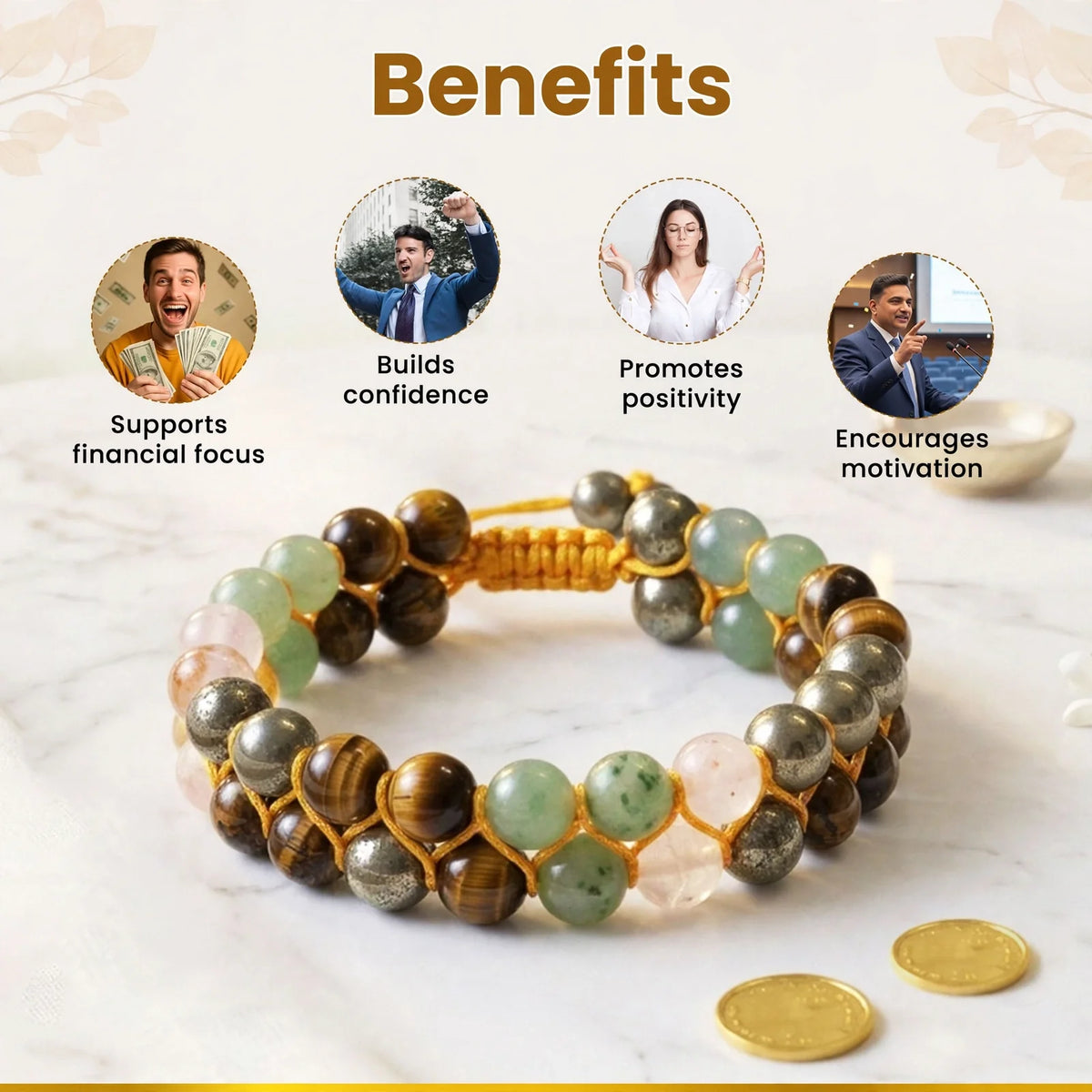 Money Magnet Double Tie-Up Fusion Band