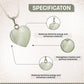 Mother of Pearl Heart Crystal Pendant