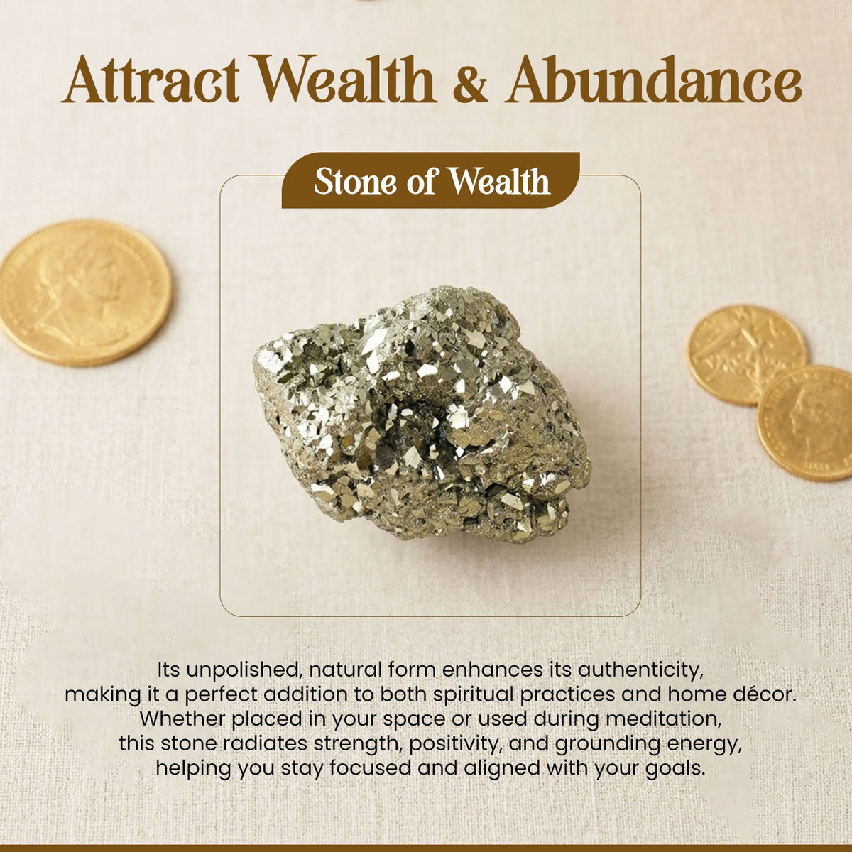 Pyrite Stone A