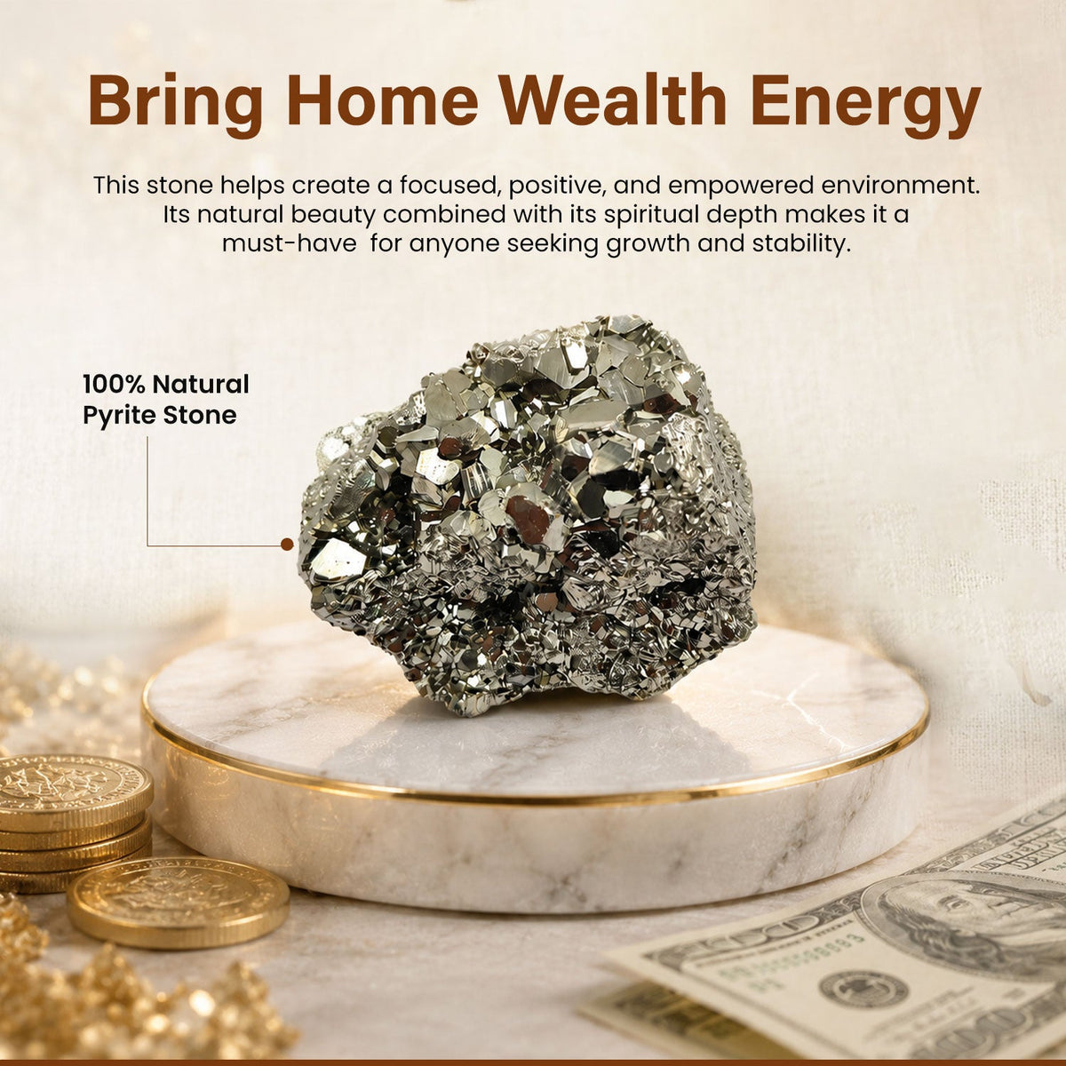Pyrite Stone AA