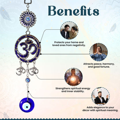 Om Evil Eye Hanging