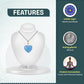 Opalite Heart Crystal Pendant