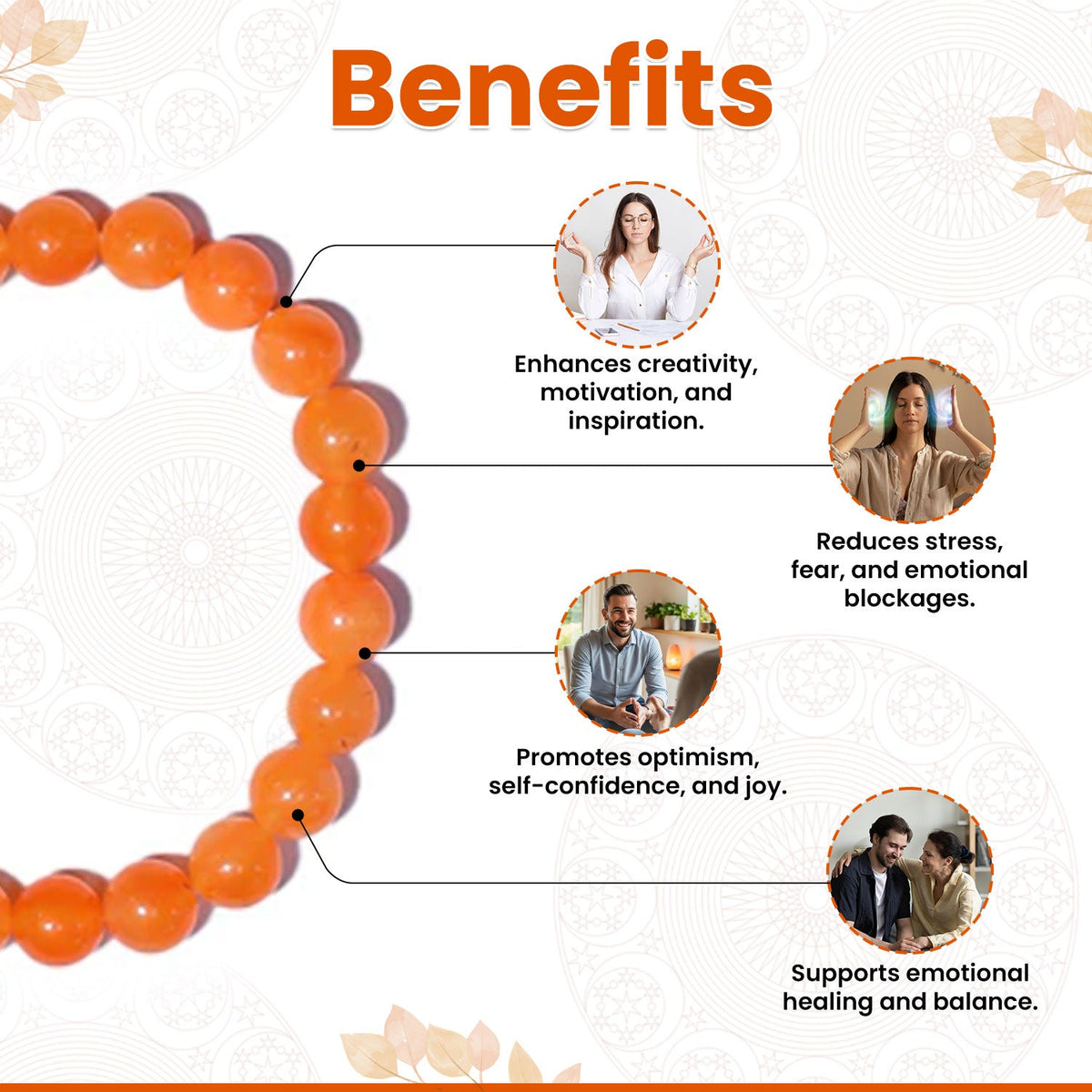 Orange Aventurine Bracelet