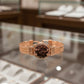 Panchmukhi Rudraksha Brass Bracelet