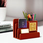 Premium MDF Pen Holder with 24K Ganesha Frame
