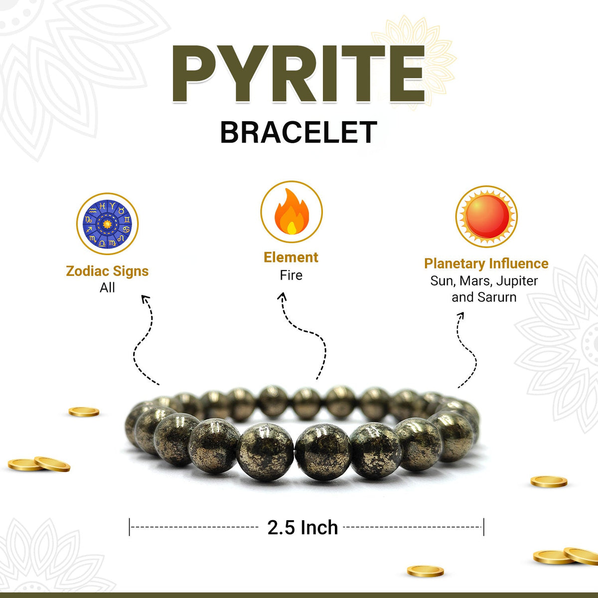 Pyrite Bracelet