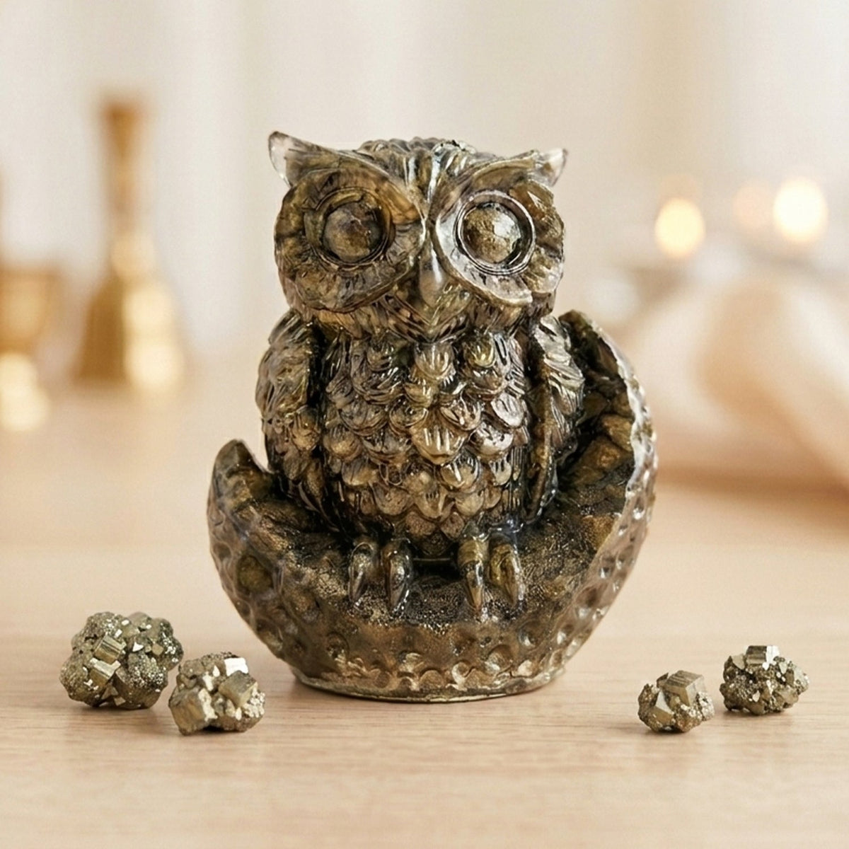 Pyrite Owl