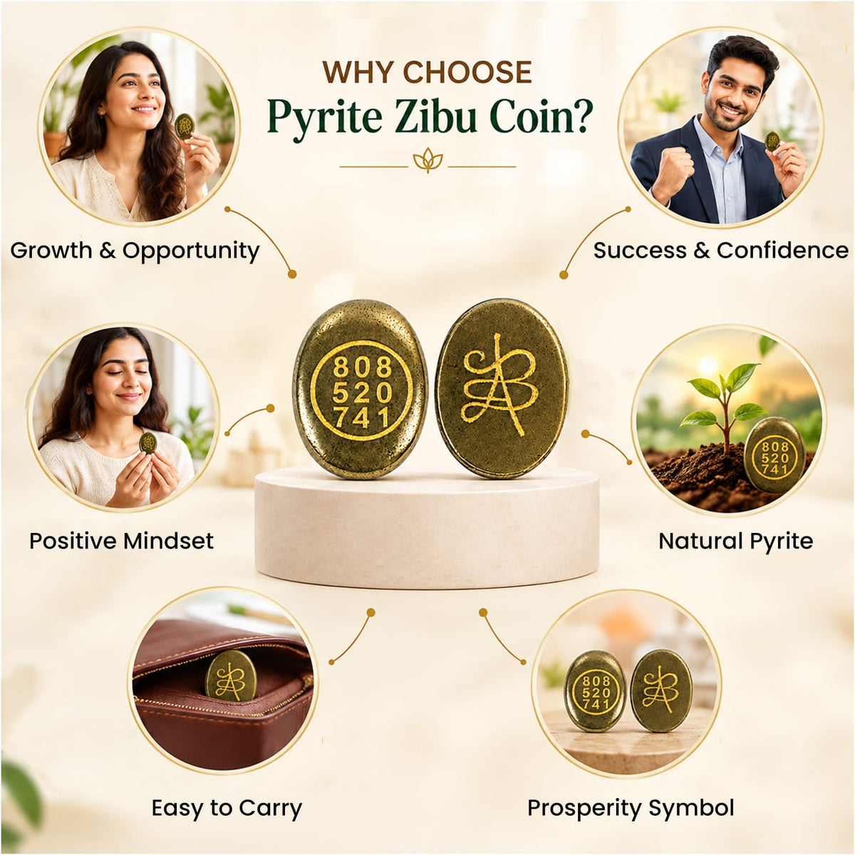 Pyrite Zibu Coin
