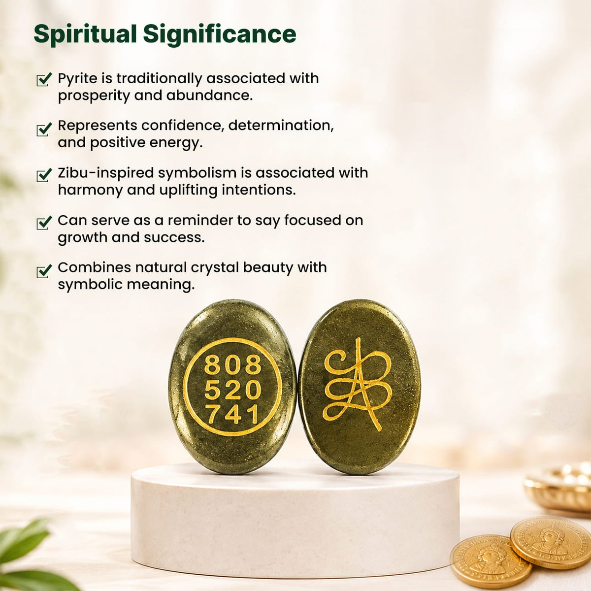 Pyrite Zibu Coin