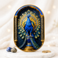 Pyrite Lapis Peacock Frame