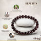 Red Garnet New Crystal Bracelet