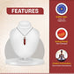 Red Jade Crystal Candle Pendant
