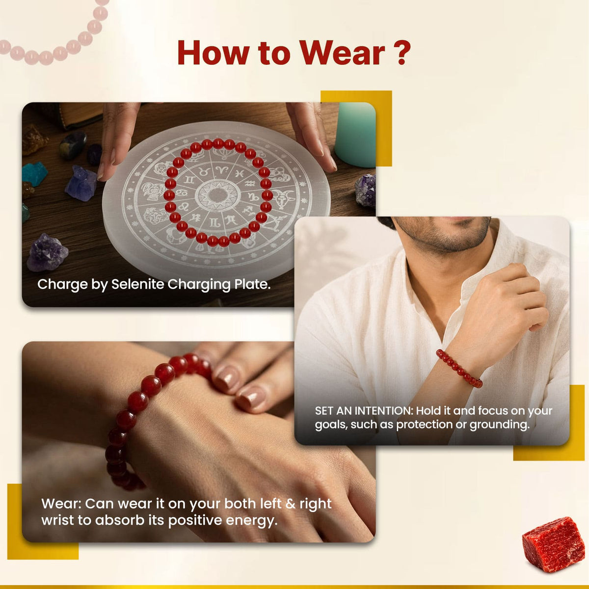 Red Jade New Crystal Bracelet