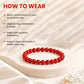 Red Jasper Crystal Bracelet