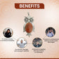 Red Jasper Owl Pendant