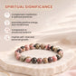 Rhodonite New Crystal Bracelet