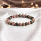 Rhodonite New Crystal Bracelet