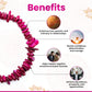 Rhodolite Garnet Chips Bracelet