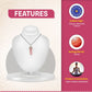Rose Quartz Candle Crystal Pendant