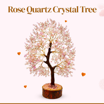 Rose Quartz Tree - 300 Beads