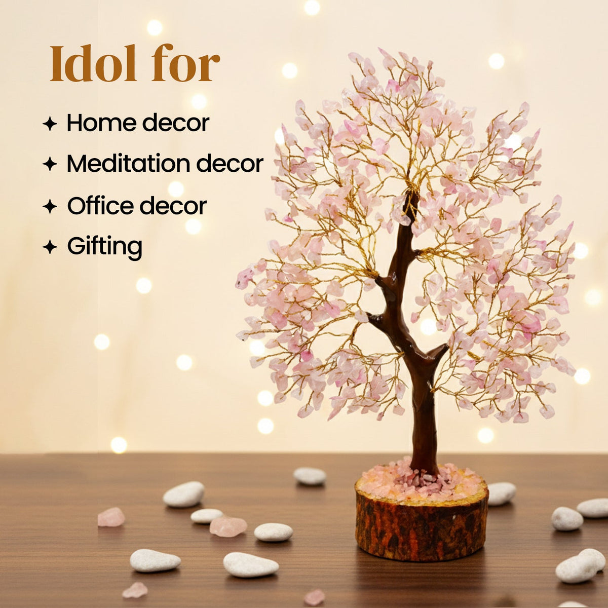 Rose Quartz Tree - 300 Beads