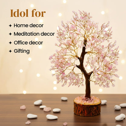 Rose Quartz Tree - 300 Beads