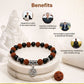 Rudraksha Karungali OM Charm Bracelet