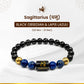 Zodiac Crystals Combination Bracelet Collection with 12 Constellation Signs