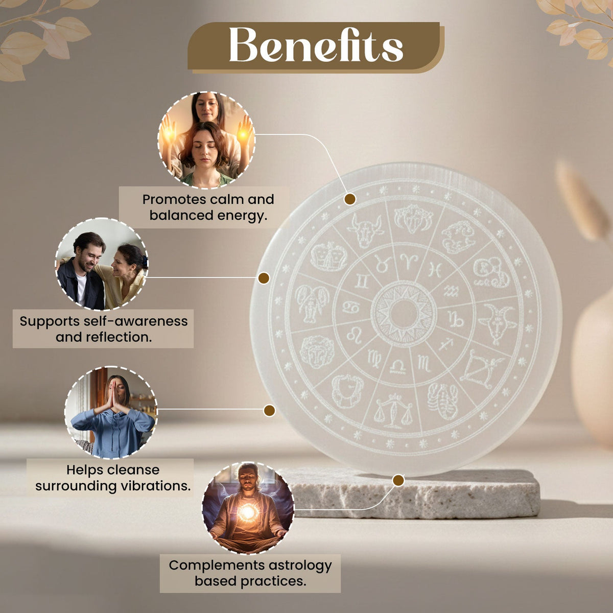 Selenite Plate