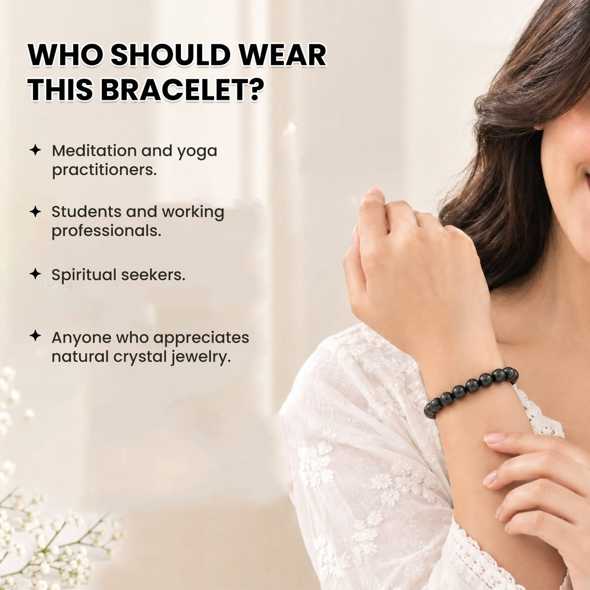 Shungite Crystal Bracelet