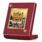 Diviniti 24K Gold Plated Golden Temple Frame For Car Dashboard, Home Decor, Table Top, Gift (5.5 x 6.5 CM)