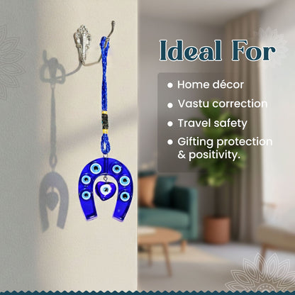 Small Horse Evil Eye Hanging