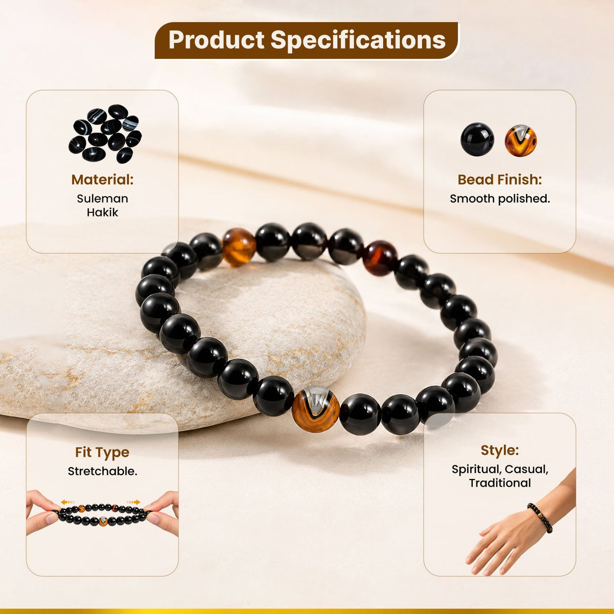 Sulemani Hakik Bracelet