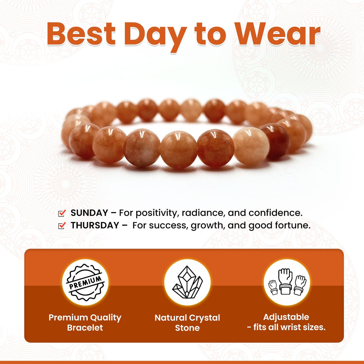 Sunstone Bracelet