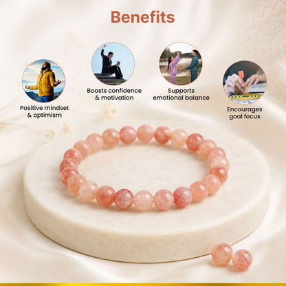 Sunstone New Crystal Bracelet
