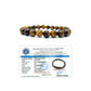 Tiger Eye Bracelet For Willpower & Protection-(8mm)