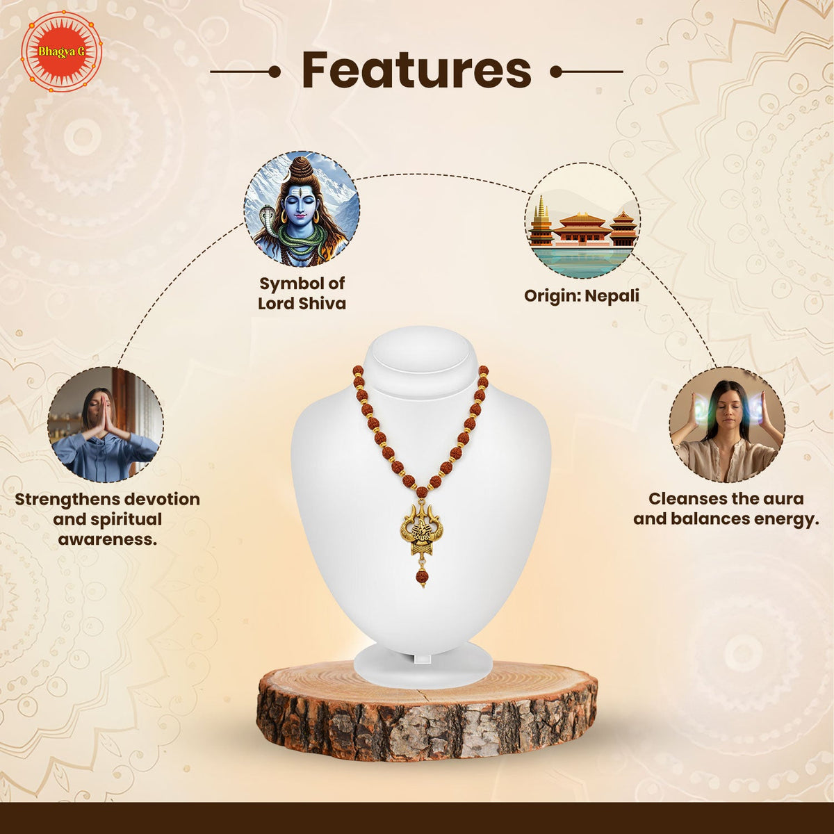 Trishul Mahakal Mala
